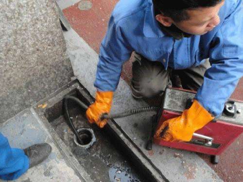 殷都疏通下水道