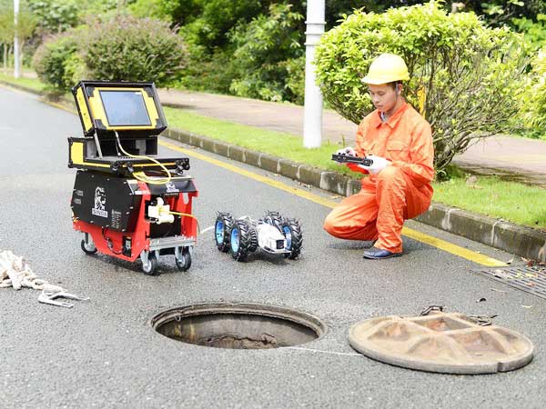 殷都管道机器人检测